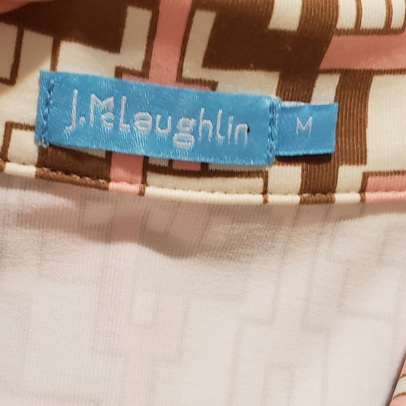 J. Mc Geometric Patterned Blouse - Picture 6 of 8